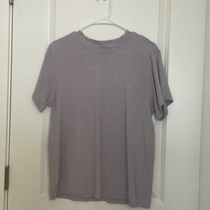 Lululemon All Yours Tee size 4 light purple wash